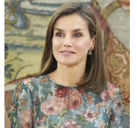 Η Βασίλισσα της Ισπανίας Λετίσια φόρεσε ένα φουστάνι Zara και πλήρωσε 49,5 ευρώ - Δείτε την φωτο 