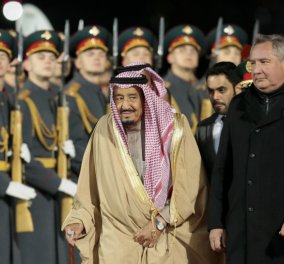 Απίστευτη πολυτέλεια από τον βασιλιά της Σαουδικής Αραβίας: Πήρε σε ταξίδι του στη Μόσχα το κρεβάτι του, 800 κιλά τρόφιμα και 1.500 υπαλλήλους