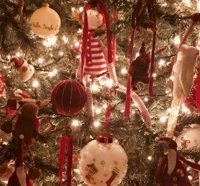 Τζένη Μπαλατσινού: Πρώτη πρώτη στολίζει και φωτίζει το χριστουγεννιάτικο δέντρο! (ΦΩΤΟ)