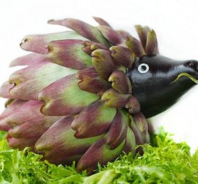 Αβοκάντο έγιναν γουρουνάκια & οι μελιτζάνες- πιγκουίνοι : Λαχανικά που ντύθηκαν ζωάκια (ΦΩΤΟ)