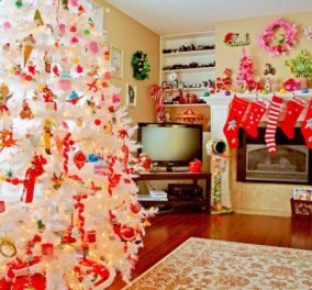 Πρωτοτυπήστε αυτές τις γιορτές με 15 oλόλευκα Χριστουγεννιάτικα δέντρα: Διαφορετικά & πανέμορφα σαν χιονισμένα έλατα μέσα στο σπίτι σας! (ΦΩΤΟ)