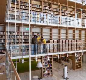 Ξεκίνησε η μετακόμιση της Εθνικής Βιβλιοθήκης στο Ίδρυμα Σταύρος Νιάρχος