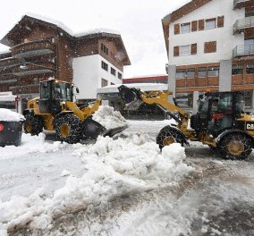 Αποκλεισμένοι 13.000 τουρίστες σε χιονοδρομικό κέντρο της Ελβετίας λόγω πυκνής χιονόπτωσης (ΦΩΤΟ-ΒΙΝΤΕΟ)