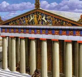 Good news: Το BBC υμνεί την ελληνική Τέχνη - "Έτσι θα ήταν με χρώματα ο Παρθενώνας στον Χρυσό Αιώνα"