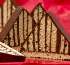 Γλυκός πειρασμός από τον αρτίστα της ζαχαροπλαστικής, Στέλιο Παρλιάρο - Υπέροχα πυραμιδάκια με σοκολάτα γκανάζ!