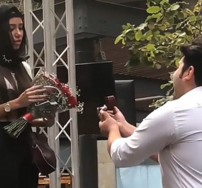 Βίντεο: Έπαθε πανικό από την πρόταση γάμου! Η κοπέλα έφυγε τρέχοντα & κλαίγοντας- Σύξυλος ο νεαρός