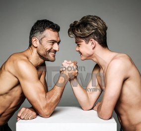 Ο Μιχαήλ Άγγελος & ο Άρης είναι οι δύο καλλονοί γιοι του Στέλιου Κρητικού - Σέξι φωτογράφηση πριν το Survivor 