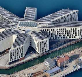 Φαντασμαγορικές φωτογραφίες από το κτήριο του ΟΗΕ στην Κοπεγχάγη - Είναι φτιαγμένο από γυαλί και μέταλλο   
