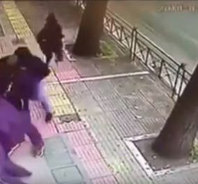 Βίντεο-ντοκουμέντο από την επίθεση στην Πατησίων -Πανικός σε περαστικούς