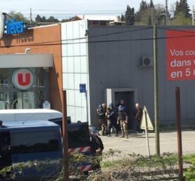 Τζιχαντιστής εισέβαλε σε σούπερ μάρκετ στη Νότια Γαλλία- Δύο νεκροί