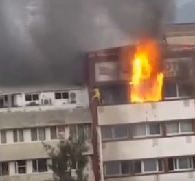 Σμύρνη: Δύο γυναίκες στην προσπάθειά τους να σωθούν από πυρκαγιά σε ξενοδοχείο πήδηξαν από τον 6ο όροφο (ΒΙΝΤΕΟ) 