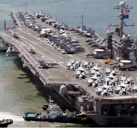 Δραματικές εξελίξεις: Οι ΗΠΑ στέλνουν αεροπλανοφόρο και 7 πολεμικά πλοία στη Μεσόγειο