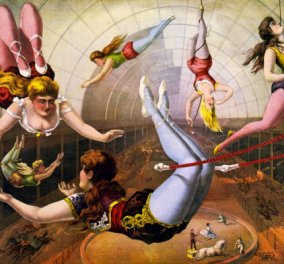 Le grand Cirque: Εκπληκτικές vintage αφίσες σχεδιασμένες στο χέρι μας γνωρίζουν την ιστορία του τσίρκου (ΦΩΤΟ)