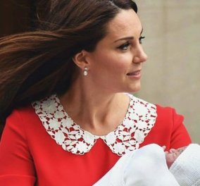 Η πρώτη βόλτα του νεογέννητου πρίγκιπα Louis! Η Kate Middleton με το μωρό στο καρότσι & την Charlotte από το χέρι (ΦΩΤΟ) 