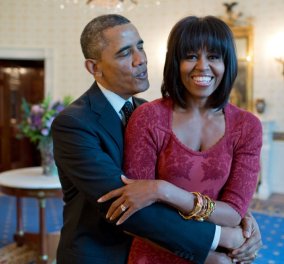 Υπέροχη vintage πόζα για τους Obama! H Michelle, o Barack & οι άγνωστες λεπτομέρειες από την ημέρα του γάμου τους!
