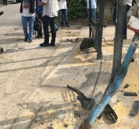 Έκτακτη είδηση: Αυτόκινητο "καρφώθηκε" σε στάση λεωφορείου στη Μεταμόρφωση- 1 νεκρός & 3 τραυματίες