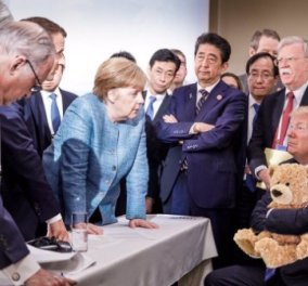 Οι 11 καλύτερες χιουμοριστικές εκδοχές της διαβόητης φωτογραφίας Μέρκελ- Τραμπ