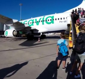 Αεροσκάφος της transavia σε έκτακτη προσγείωση λόγω δυσοσμίας επιβάτη- Λιποθυμίες & εμετοί των άλλων