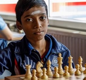 12 χρόνων είναι ο καλύτερος παίκτης σκάκι στον κόσμο - Παγκόσμιος πρωταθλητής κι ο νεότερος Διεθνής Γκραν Μετρ