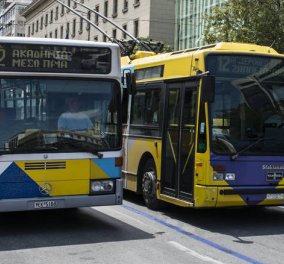 Ταλαιπωρία για τους επιβάτες: Στάση εργασίας τρόλεϊ και λεωφορείων την Πέμπτη