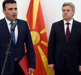 Σε πανικό τα Σκόπια: Βγήκε οργισμένος ο Πρόεδρος Ιβάνοφ από τη συνάντηση με Ζάεφ - Ντιμιτρόφ - Δεν του αρέσει η συμφωνία
