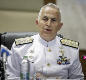 Ο αρχηγός του ΓΕΕΘΑ, ναύαρχος Ευάγγελος Αποστολάκης θα παραμείνει σε ιατρική παρακολούθηση για 15 ημέρες