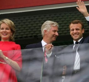 Παρά την παρουσία Βασιλιά & Βασίλισσας του Βελγίου κέρδισαν οι Γάλλοι στα ημιτελικά του Μουντιάλ- Καταχαρούμενος ο Μακρόν (ΦΩΤΟ)