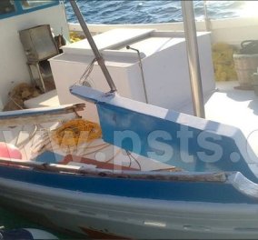 Ναυτικό ατύχημα στην θαλάσσια περιοχή της Αλυκής: Καρέ - καρέ η στιγμή που τουριστικό σκάφος συγκρούεται με πλοιάριο στην Πάρο