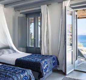  Το γαλλικό Elle Decoration με εξώφυλλο ένα θαυμάσιο εξοχικό σε ελληνικό νησί πάνω στην θάλασσα (ΦΩΤΟ)