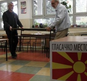 Άνοιξαν οι κάλπες στα Σκόπια για το κρίσιμο δημοψήφισμα -«Κλειδί» η συμμετοχή (φώτο-βίντεο)