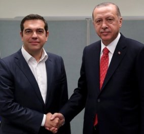 Ο Ερντογάν προσκάλεσε τον Τσίπρα στην Κων/πολη - «Βελτιωμένο κλίμα στη συνάντηση των δύο ηγετών» (Βίντεο)