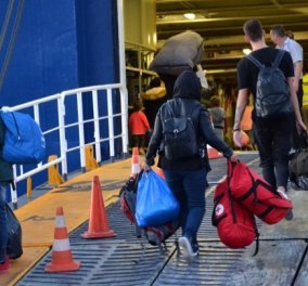 Μόρια: Ξεκίνησε το σχέδιο αποσυμφόρησης - Έφυγαν οι 100 πρώτοι αιτούντες άσυλο 