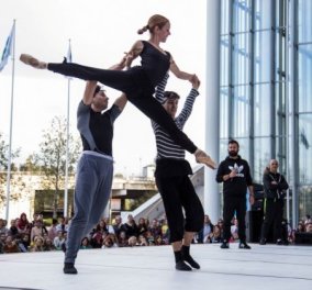 Good News: «Λίμνη των Κύκνων» χόρεψε η ΕΛΣ για την Παγκόσμια Ημέρα Μπαλέτου (Φωτό)