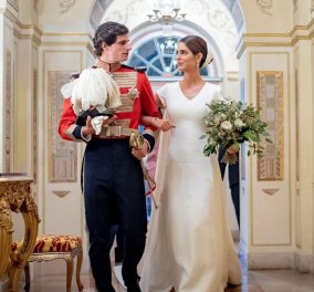 Όταν ο καλλονός Δούκας έβαλε στολή ιππότη στον παραμυθένιο γάμο του με την υπέροχη νύφη (Φωτό & Βίντεο)