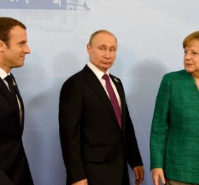 Σύνοδος κορυφής: Πούτιν Μακρόν και Μέρκελ στην Κωνσταντινούπολη για τη Συρία