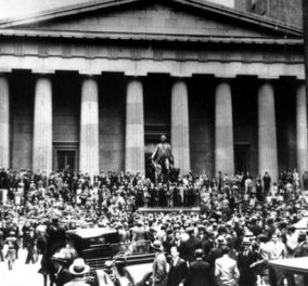 Η «Μαύρη Τρίτη» του 1929:  H Γουόλ Στριτ κατέρρευσε -  Oι μετοχές κουρελόχαρτα και το Ιερό Κεφάλαιο