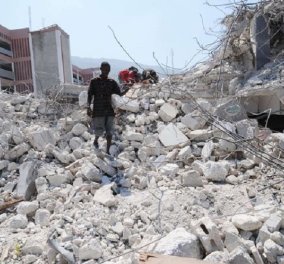 Τουλάχιστον 10 νεκροί από τον σεισμό των 5,9 ρίχτερ στην Αϊτή (φώτο)