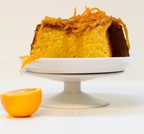 Κέικ πορτοκαλιού με υπέροχο άρωμα από τον Στέλιο Παρλιάρο