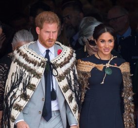 Τελευταία στάση στο ταξίδι μαμούθ Μέγκαν Πρίγκηπα Χάρι στη Νέα Ζηλανδία : Φούσκωσε η κοιλίτσα της Δούκισσας (Φωτό)