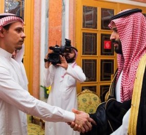 Χειραψία Σαουδάραβα Πρίγκιπα - γιου Κασόγκι: Θέατρο του παραλόγου, υποκρισία και απίστευτη ανηθικότητα (Φωτό)