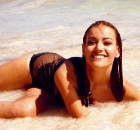 Vintage Story: Όταν η Γαλλίδα καλλονή Claudine Auger με την ελιά στο πρόσωπο έγινε κορίτσι του James Bond σε extreme sports