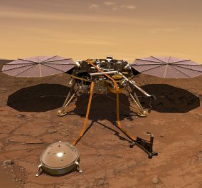 «Insight»: Δείτε την πρώτη εικόνα που έστειλε το ερευνητικό σκάφος από τον πλανήτη Άρη (Φωτό & Βίντεο)