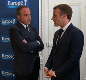 Ο Νίκος Αλιάγας πήρε αποκλειστική συνέντευξη από τον Γάλλο Πρόεδρο, Εμανουέλ Μακρόν (Φωτό & Βίντεο)