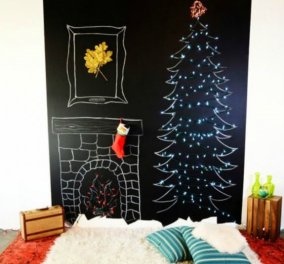 Χριστούγεννα 2018: Θέλετε να διακοσμήσετε το σπίτι σας χωρίς δέντρο; Ιδού ο τρόπος! 