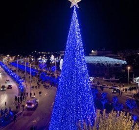 Αυτό είναι το ψηλότερο χριστουγεννιάτικο δέντρο στην Ελλάδα - Σε ποιο μέρος βρίσκεται;