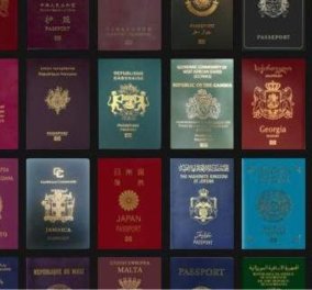 Good news: Η Ελλάδα στην πρώτη τετράδα με τα ισχυρότερα διαβατήρια του κόσμου - Πρόσβαση σε 164 χώρες!