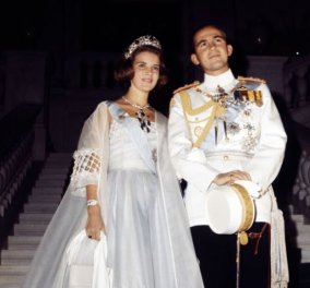 Vintage pics: Σπάνια ενσταντανέ από τον γάμο του Βασιλιά Κωνσταντίνου με την Άννα – Μαρία!