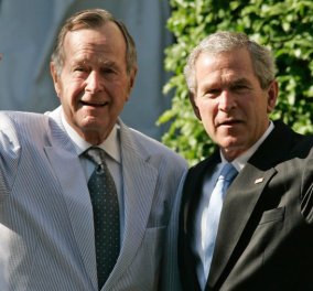 Τα τελευταία λόγια του Τζορτζ Μπους στον γιο του: "Κι εγώ σ' αγαπώ"