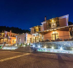 Ilaeira Mountain Resort: Πολυτελείς σουίτες, ιδιωτικές κατοικίες ή βίλες & εξαιρετική τοπική κουζίνα σε μία κατάφυτη από έλατα πλαγιά του Ταϋγέτου 