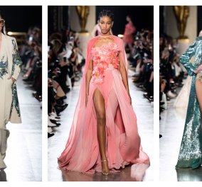 Haute couture: Λαμπερή & αξεπέραστη  η νέα κολεξιόν του Λιβανέζου σχεδιαστή Elie Saab - Φώτο 